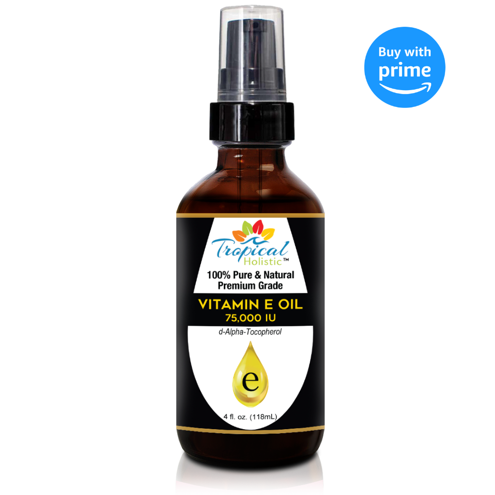 Buy 100% Pure & Natural Vitamin E Oil 4 oz - 75,000IU - Tropical Holistic Buy 100% Pure & Natural Vitamin E Oil 4 oz - 75,000IU - Tropical Holistic