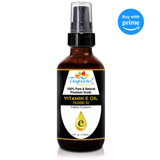 100% Pure Vitamin E Oil 4 oz - 75,000IU