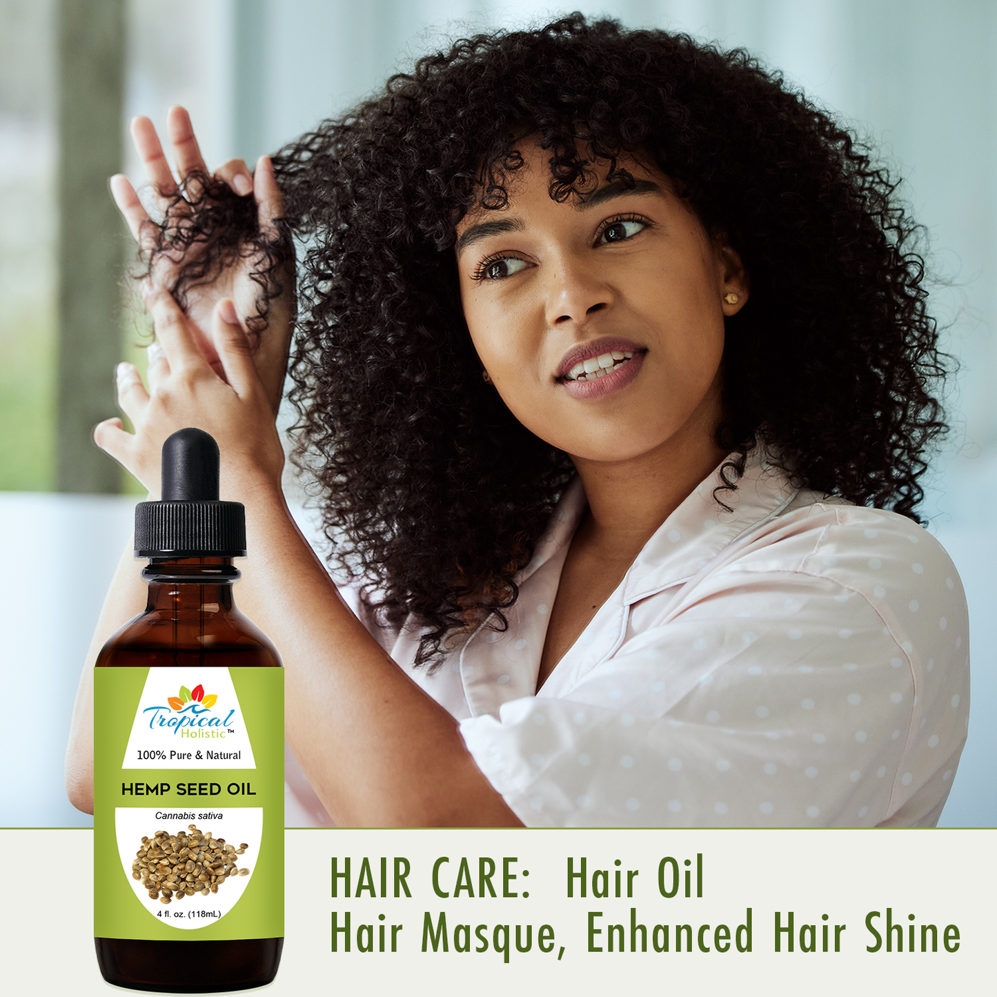 100% Pure Organic Hemp Seed Oil – Cold Pressed & Unrefined