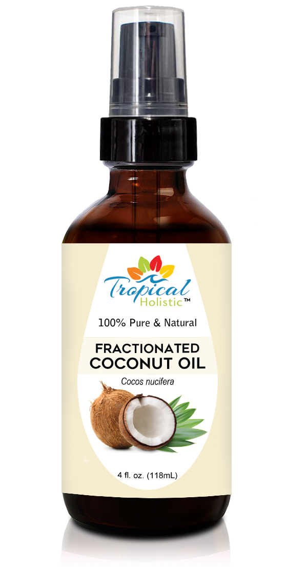 100% Pure Organic Fractionated Coconut Oil 4oz