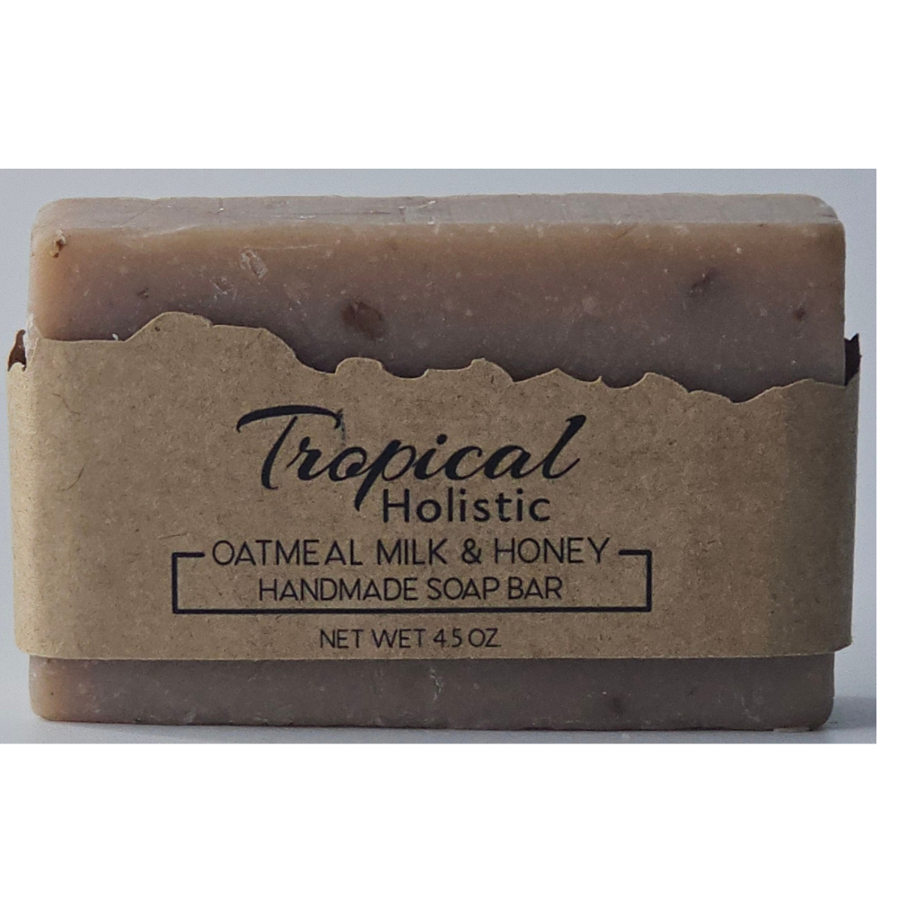 Oatmeal Milk & Honey Natural Bar Soap – 4.5 oz