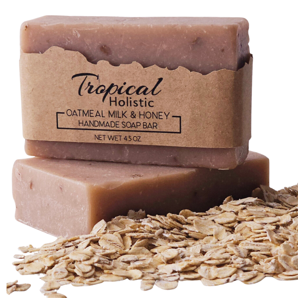 Oatmeal Milk & Honey Natural Bar Soap – 4.5 oz