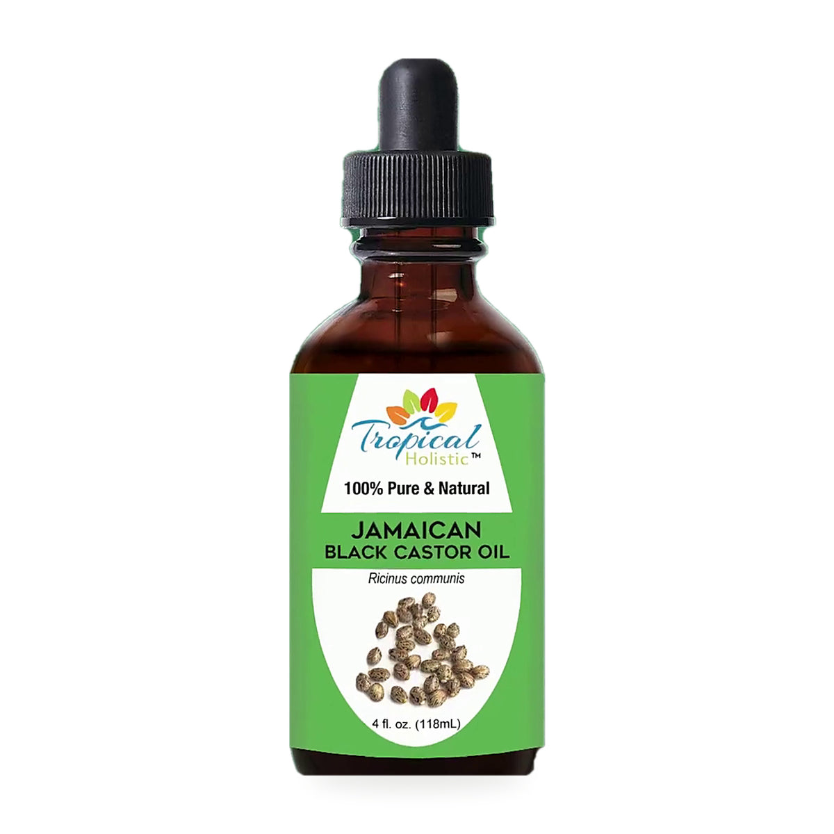 Jamaican Black Castor Oil for Hair, Beard & Lashes, 4 oz