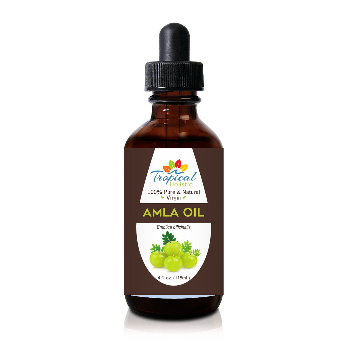 Amla Oil for Hair and Skin, Cold Pressed, 4 oz