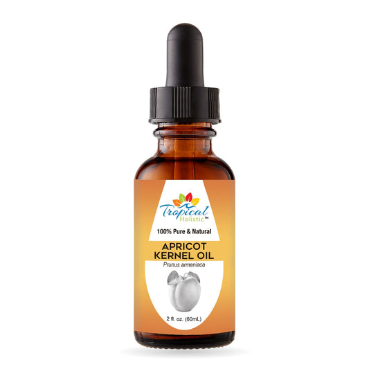 Apricot Kernel Oil for Skin, Face & Hair - Cold Pressed, 2 fl oz