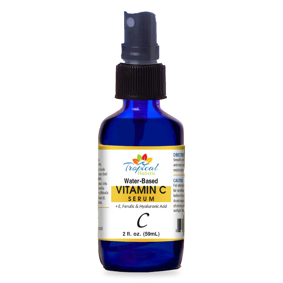 Vitamin C Serum for Face with Hyaluronic Acid & Vitamin E, 2 fl oz