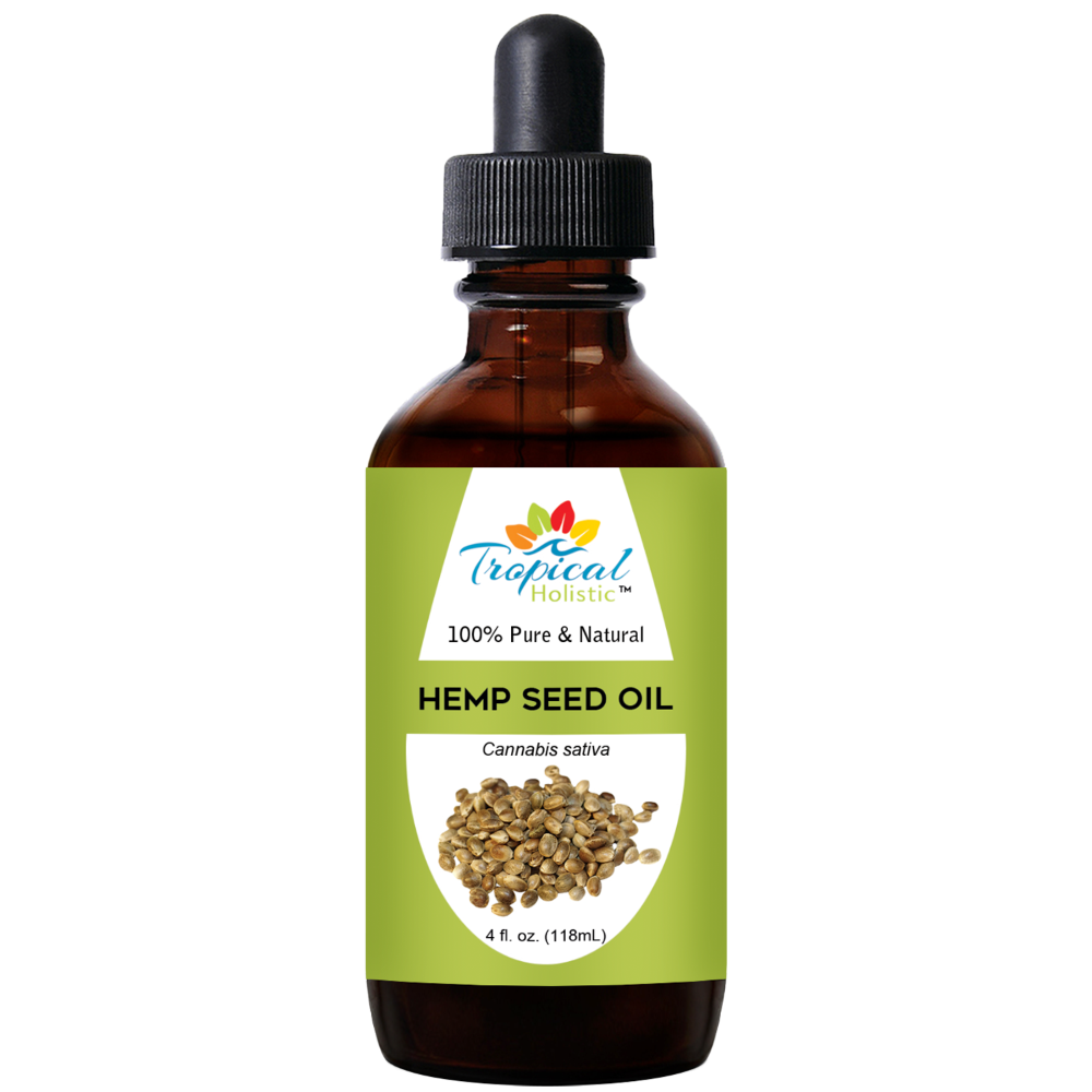 100% Pure Organic Hemp Seed Oil – Cold Pressed & Unrefined