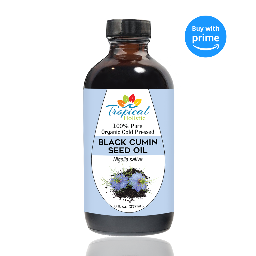 100% Pure Organic Black Cumin Seed Oil 8 oz