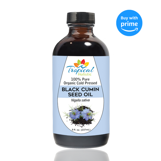 100% Pure Organic Black Cumin Seed Oil 8 oz