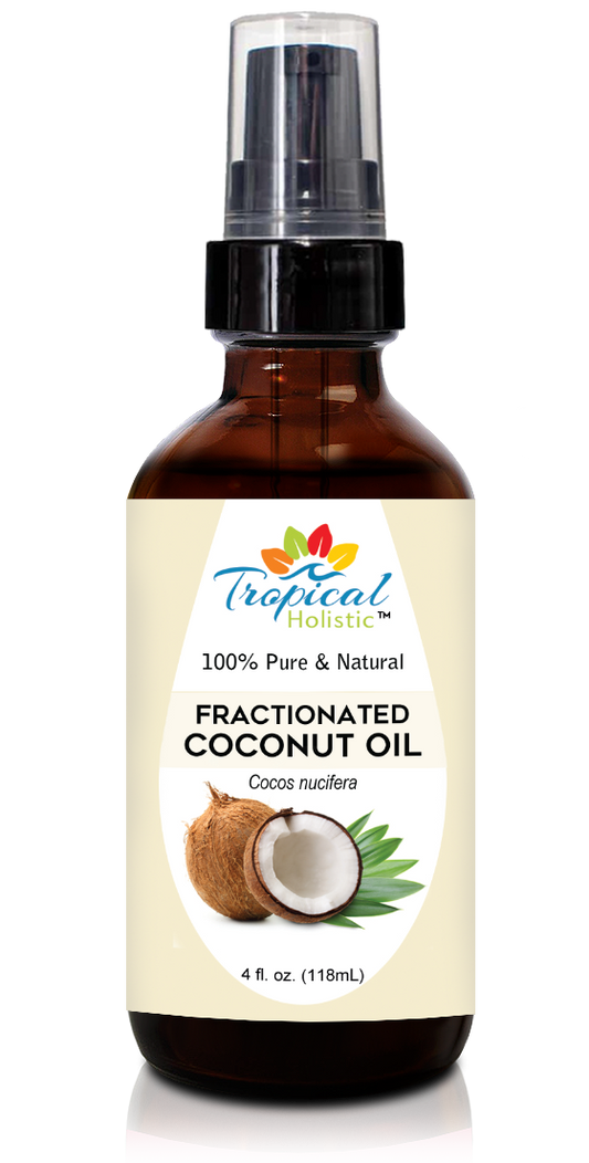 100% Pure Organic Fractionated Coconut Oil 4oz