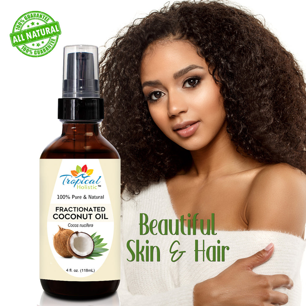 Buy 100 Pure Fractionated Coconut Oil 4oz Online Tropical Holistic
