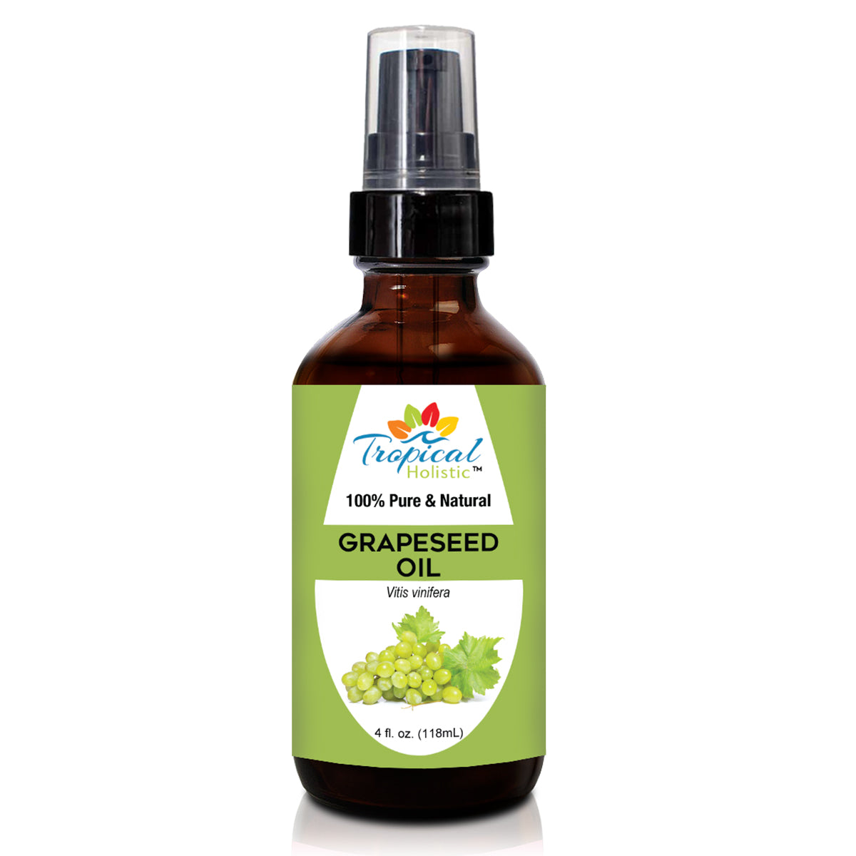 100% Pure  Organic Grapeseed Oil 4 oz