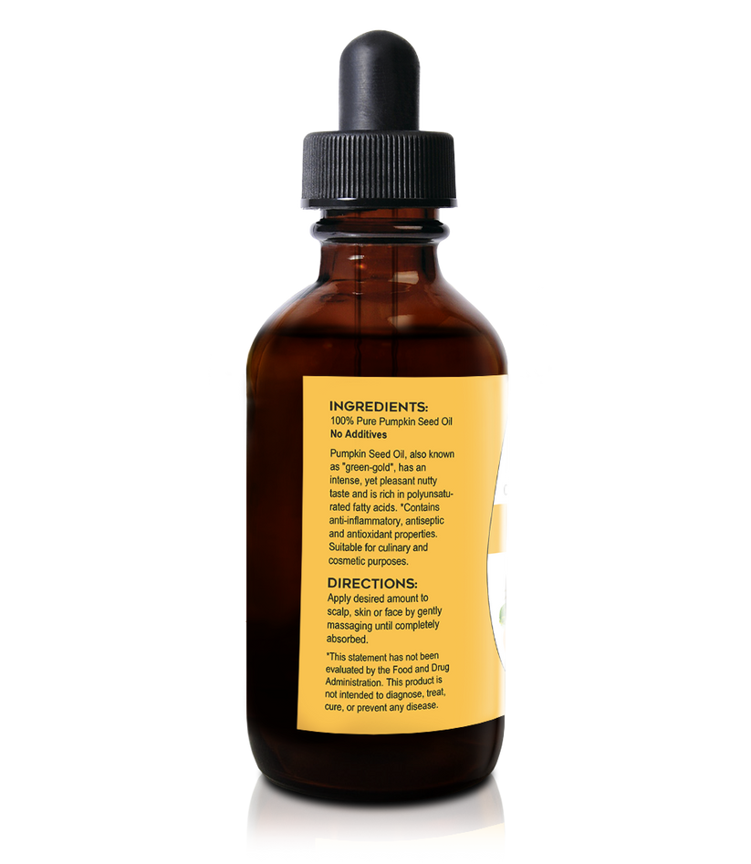 Buy 100 Pure Pumpkin Seed Oil 4 oz All Natural Organic Cold Pressed
