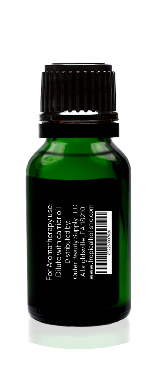 Peppermint Organic Essential Oil 15ml (1/2 oz) -100% Pure & Undiluted - Tropical-Holistic