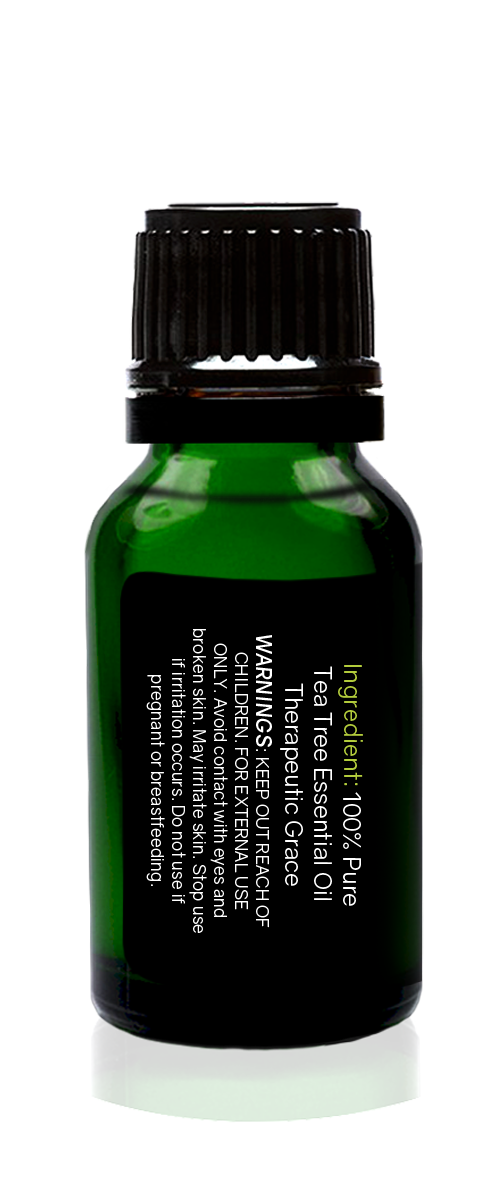 Tea Tree Organic Essential Oil 15ml (1/2 oz) -100% Pure & Undiluted - Tropical-Holistic