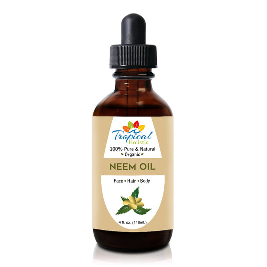 100% Pure Organic Neem Oil 4oz- Tropical-Holistic