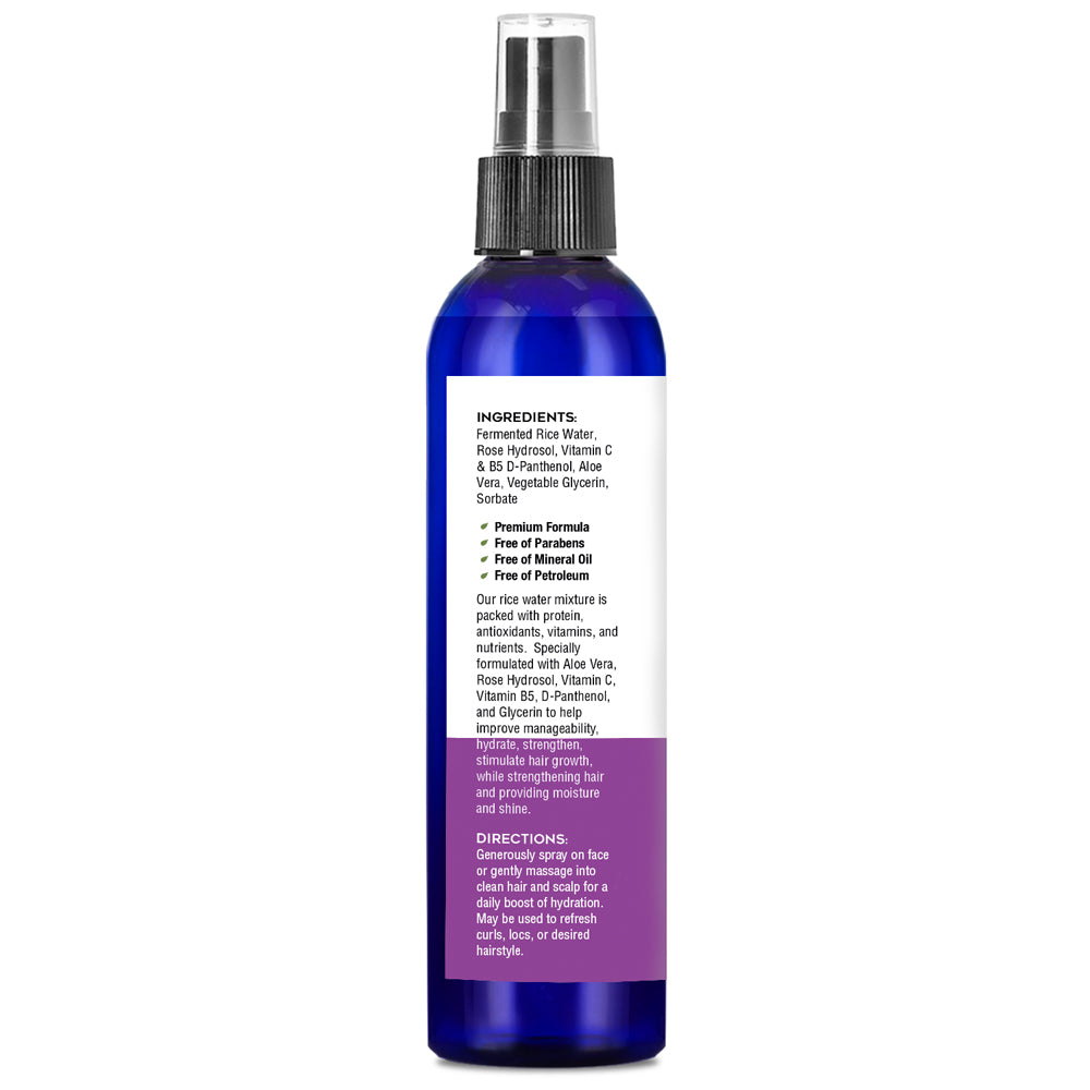 Rice Water for Hair Growth  Spray 8oz