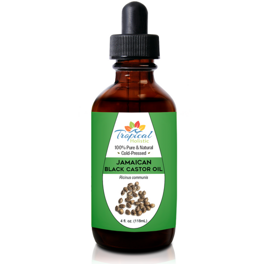 100% Virgin Jamaican Black Castor Oil 4 oz - Tropical-Holistic