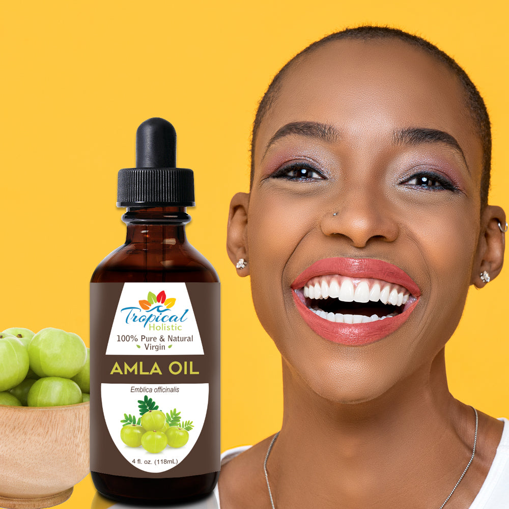 Buy 100% Pure Virgin Organic Amla Oil 4oz - Tropical Holistic