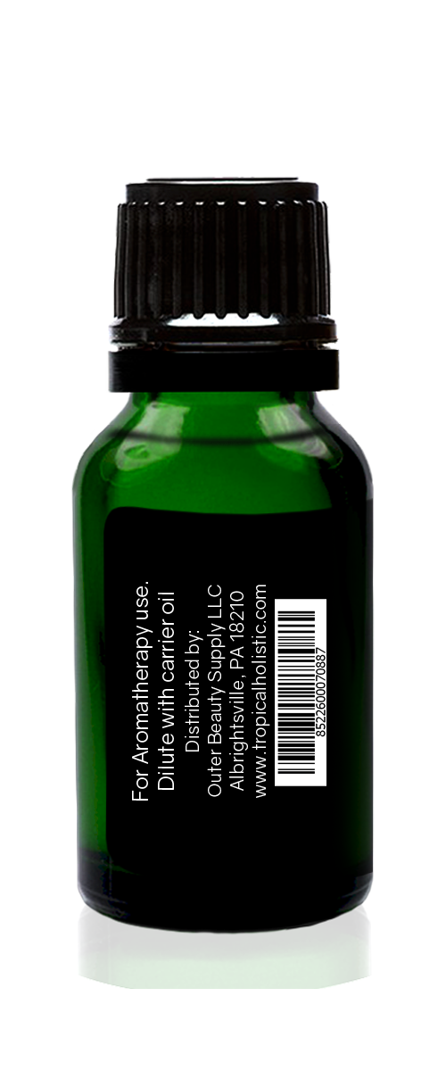 Lemongrass Organic Essential Oil 15ml (1/2 oz) -100% Pure & Undiluted- Tropical-Holistic