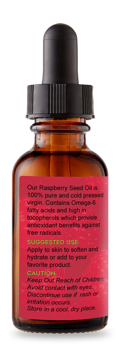 Pure Red Raspberry Seed Oil 1 oz- Tropical-Holistic
